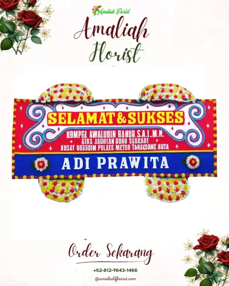 Papan Bunga Ucapan Selamat Ciomas
